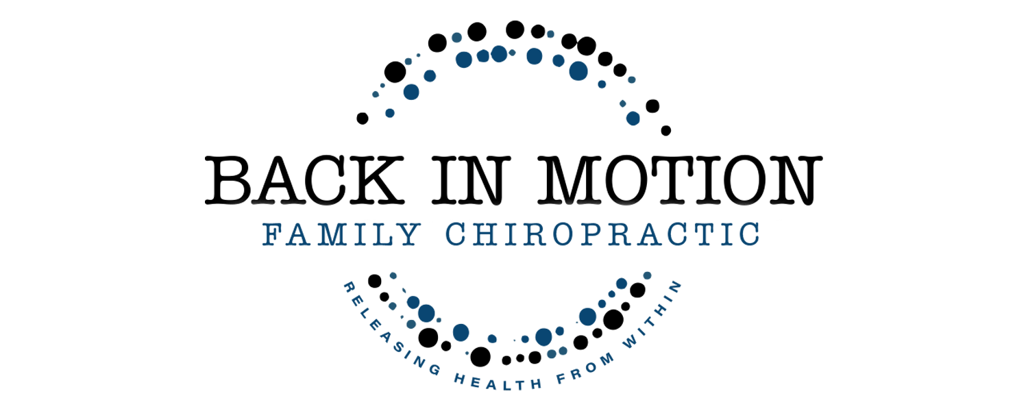 The Back in Motion Family Chiropractic website footer logo